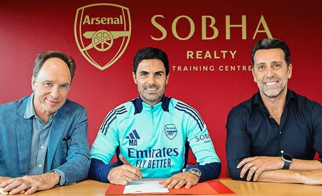 Mikel Arteta dong y gia han hop dong voi Arsenal